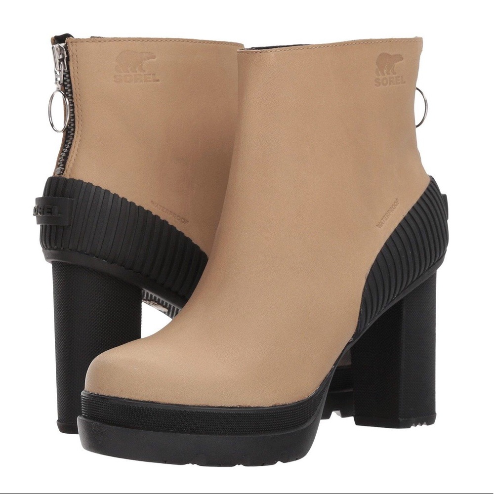 Sorel Dacie Waterproof Leather Boots